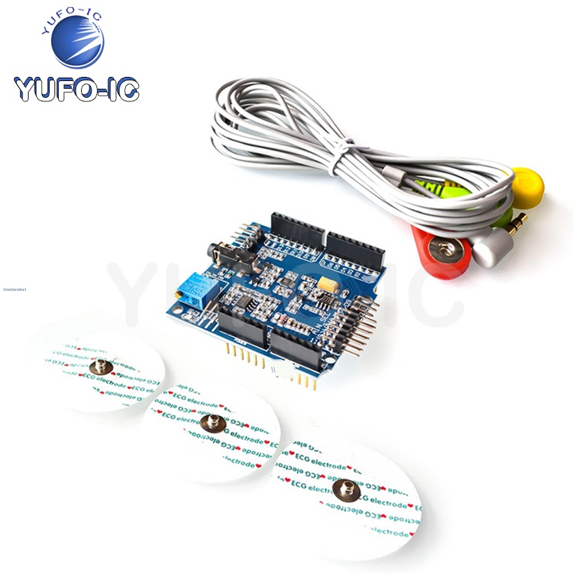 Free Ship 1pcs ECG EMG EKG Shi - Muscle Sensor Emg 评论和价格