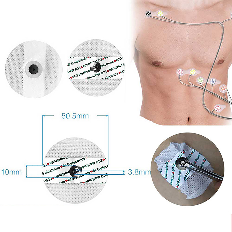 50PCS/Bag Electrode Patch Medi - Ecg Patch Monitor 评论和价格