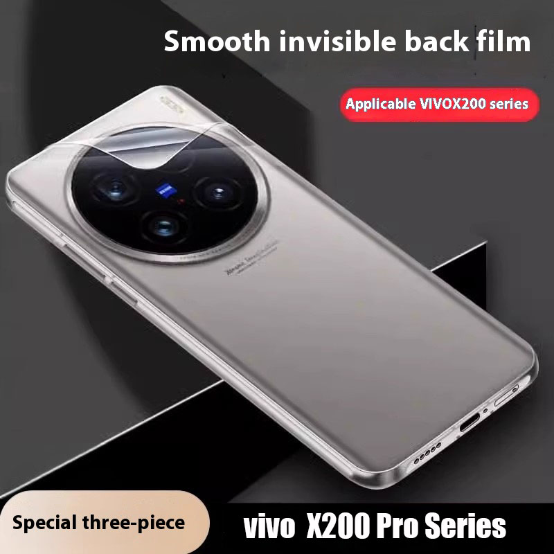 3 Pieces Back Full Cover Matte - Vivo X200 评论和价格