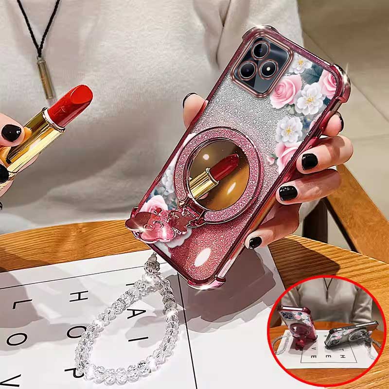 3pcs(Romantic Rose phone Case+ - Realme Note 50 评论和价格