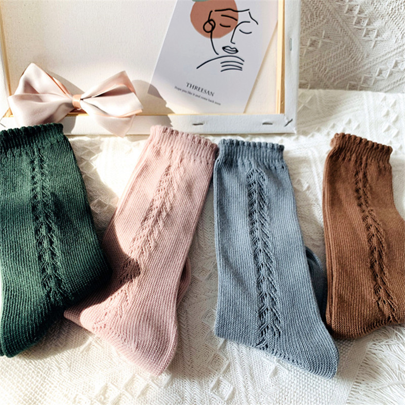 Soft Cute Kids Knee High Socks - Baby Sock Oximeter 评论和价格